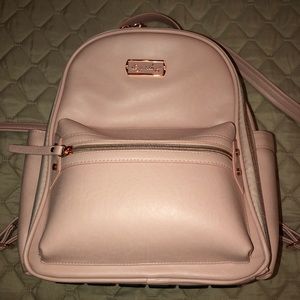 Itzy Ritzy Mini Backpack in Blush Pink